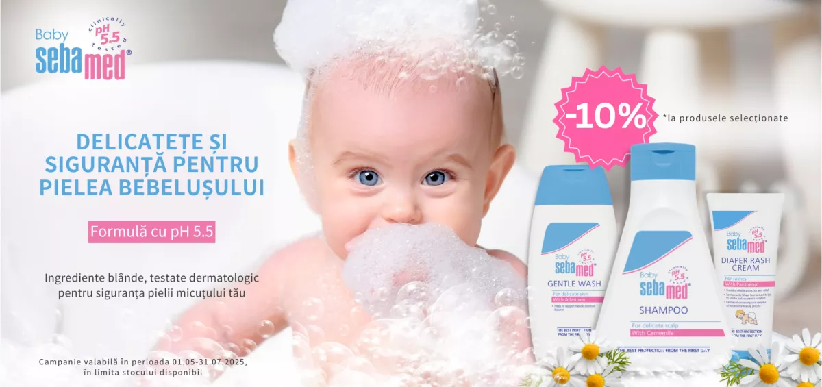 Reducere 10% Sebamed baby
